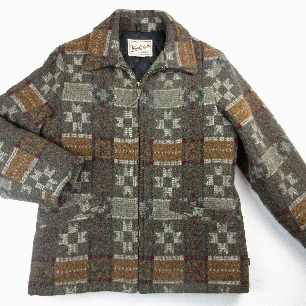 Woolrich Wool Blend Blanket Coat Sz S Small